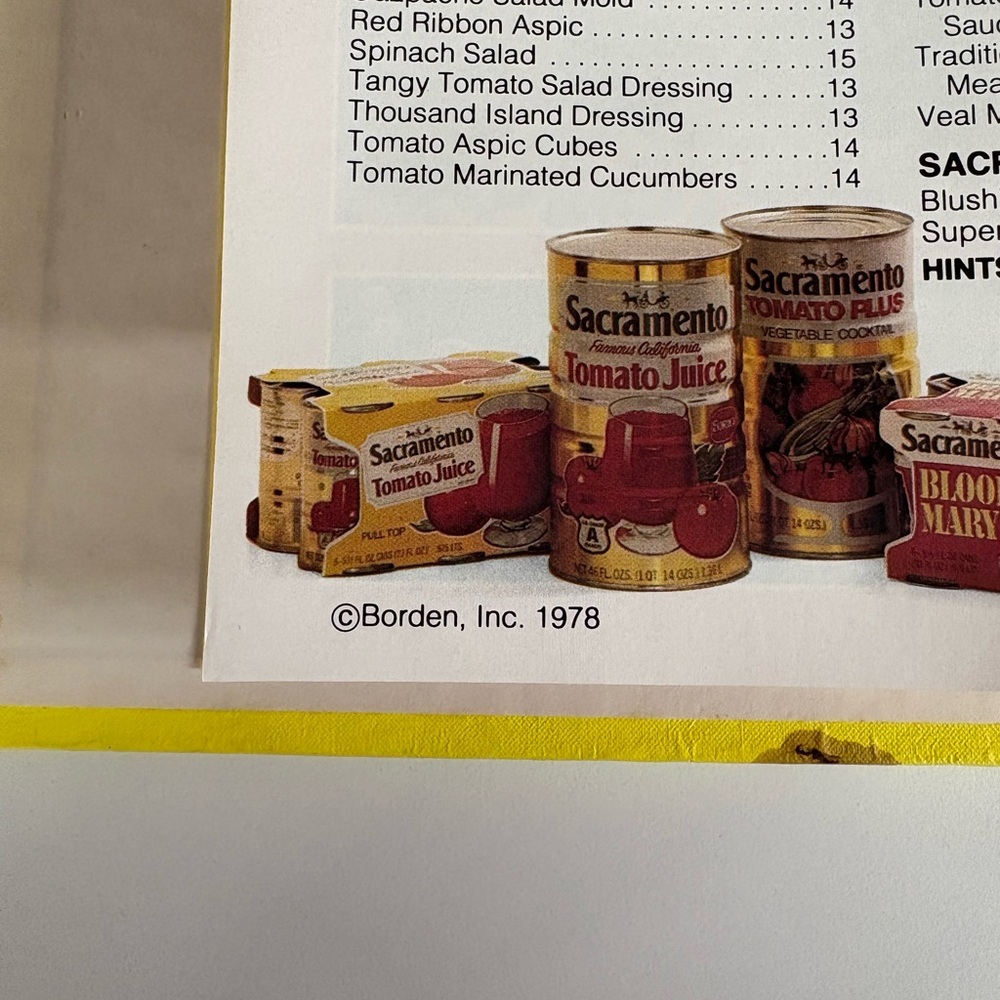 New Idea Cookbooks Vintage Borden Cookbook - Yellow & Green 1970s Style - Picture 3 of 16